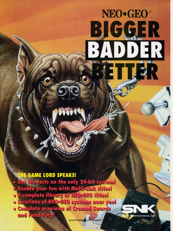 Electronic Gaming Monthly Issue 031 Neo Geo Supplement (February 1992) cover